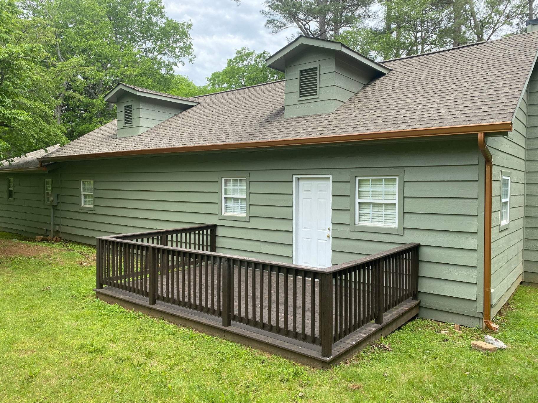 Traditional Home Gutter System