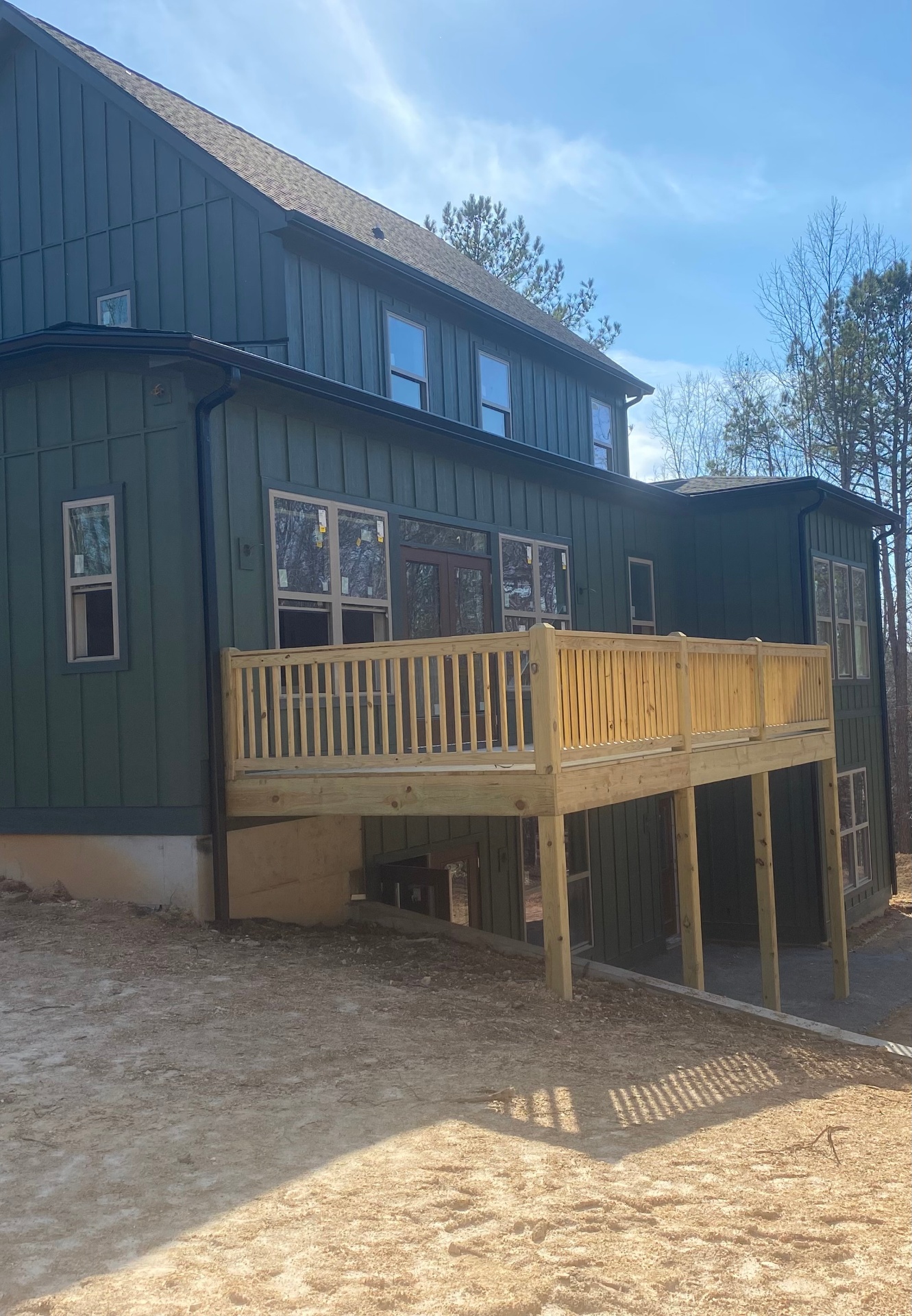 Custom Home Gutter System